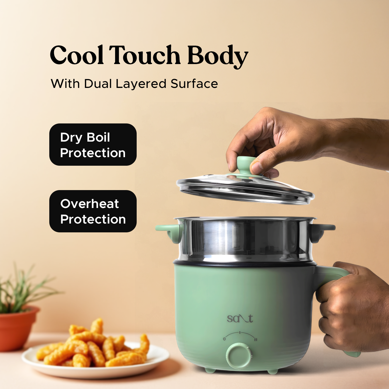 FlexiCook Pro Multipurpose Kettle, 1.2L