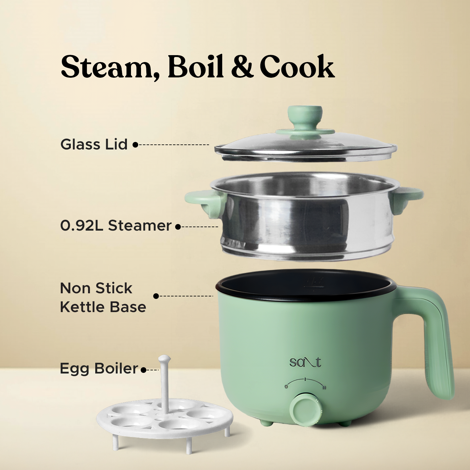 FlexiCook Pro Multipurpose Kettle, 1.2L
