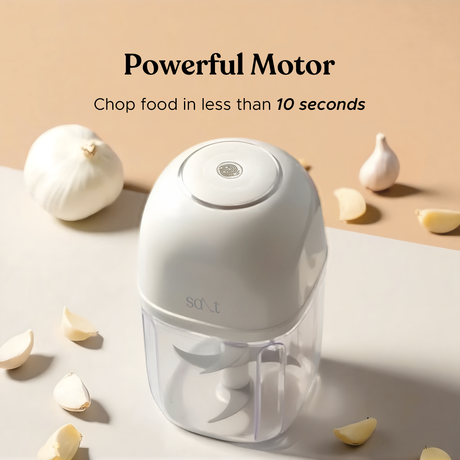 ChopEase Pro 450 Rechargeable Mini Chopper, 450ML