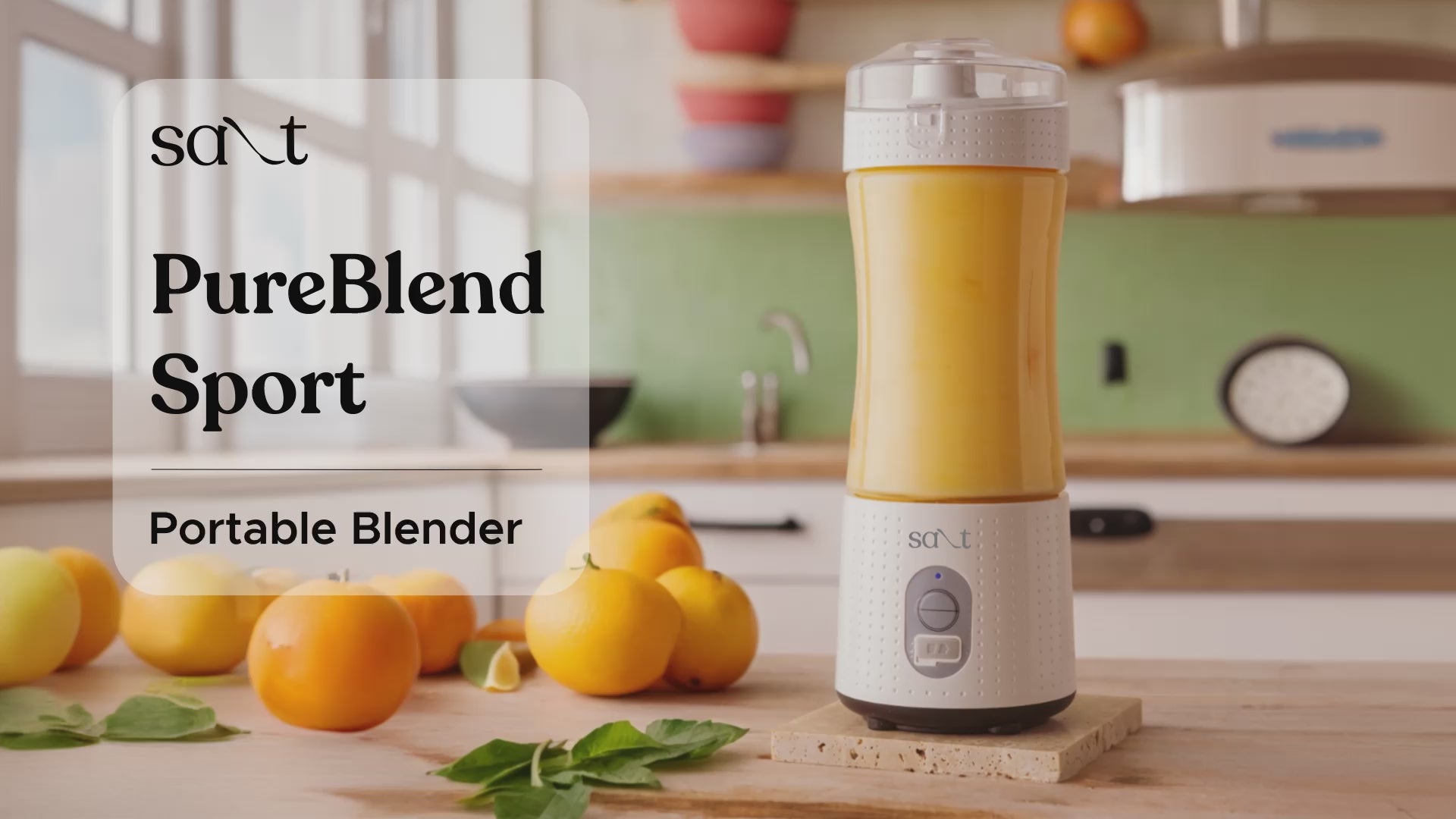 Load video: PureBlend Sport Portable Blender, 400ML